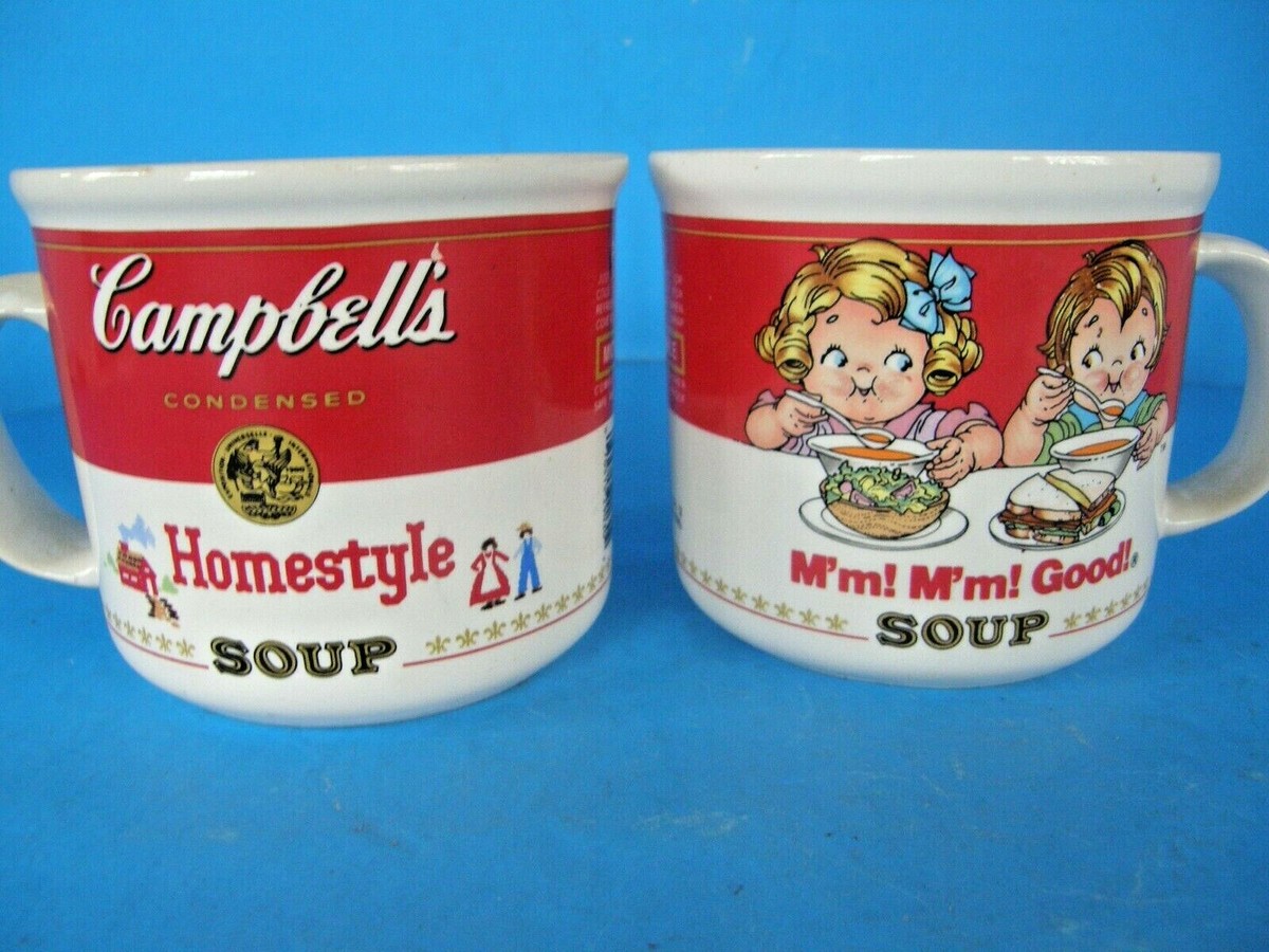 VINTAGE 1989 CAMPBELL's SOUP MUG OVERSIZED WESTWOOD COLLECTIBLES