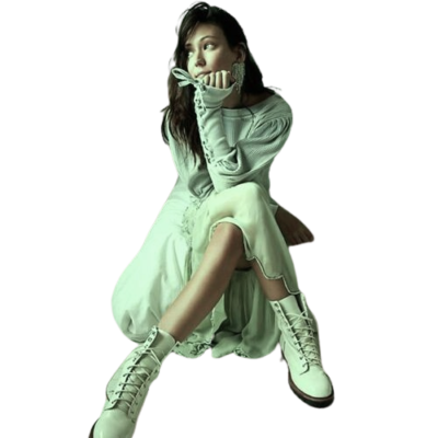 New Free People Tasha Thermal Lace-Up Long Sleeve Victorian Juliet