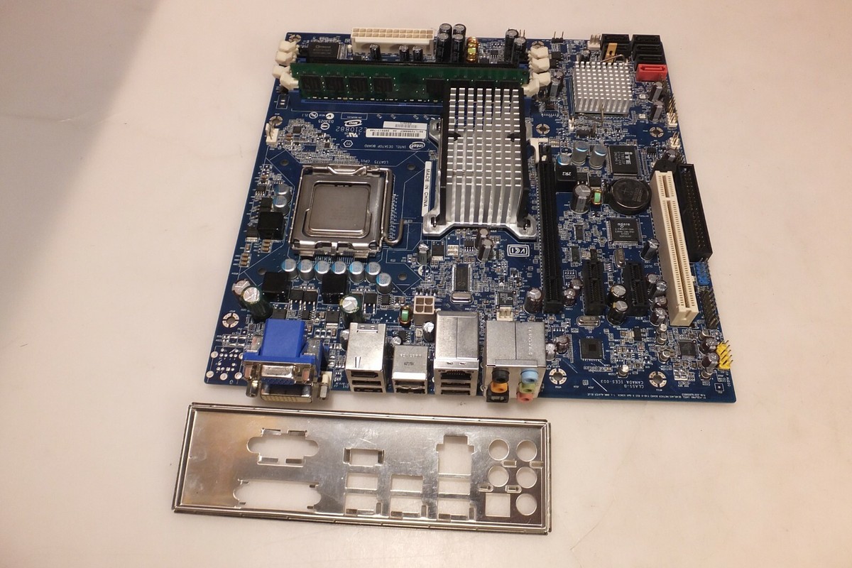 INTEL DG33TL, AA D89517-700 LGA 775 Intel Motherboard +CPU