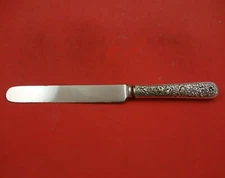 Repousse by Tiffany and Co Sterling Silver Dinner Knife with Silverplate 10 1/2"