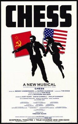 397596 CHESS BROADWAY Movie Philip Casnoff Judy Kuhn John WALL PRINT POSTER US
