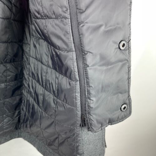 Guess Military Coat Jacket Grey Wool Blend Insulated Men's Sz S $295 - Picture 7 of 9