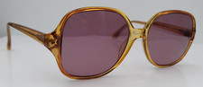 Vintage Terri Brogan 8814 Brown Oval Sunglasses Slovenia FRAMES ONLY