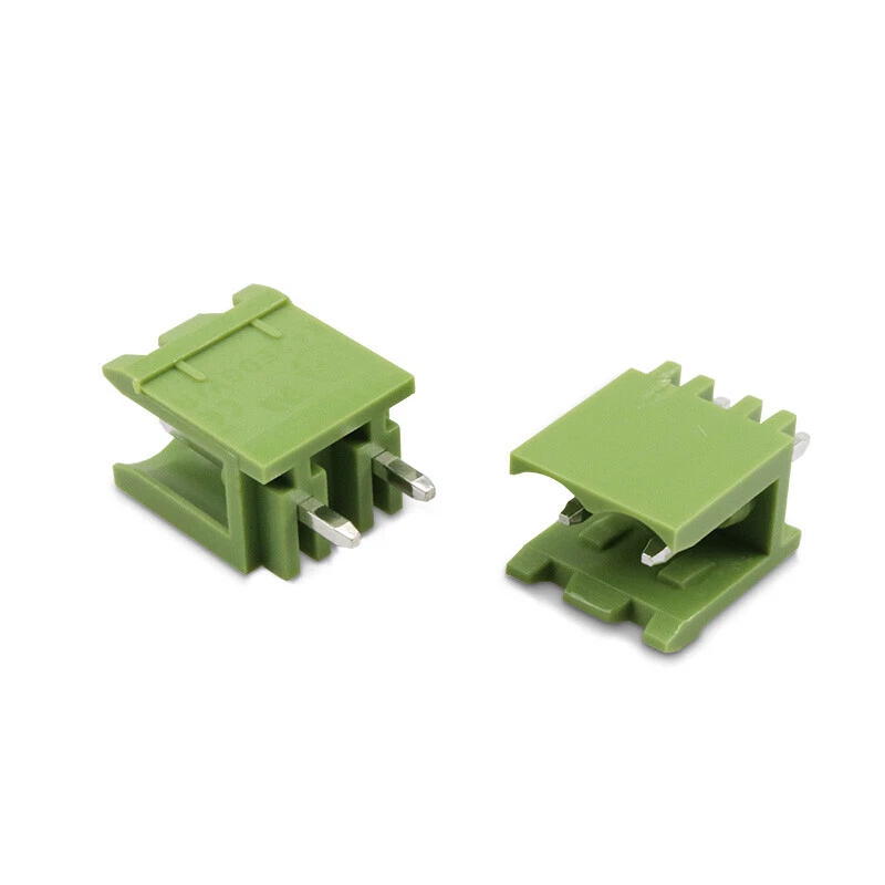 KF2EDGK 5.08mm Pitch 2/3/4/5/6/7/8/10/12 Pin Green PCB Terminal Block Connector - Image 3 of 4