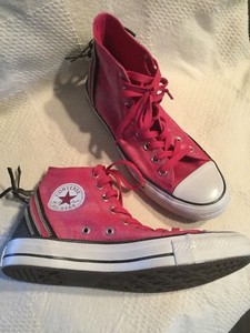 pink converse womens size 7