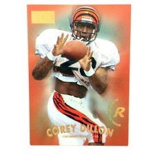 Corey Dillon 1997 Skybox Premium Rookie Card #218 NFL Bengals Patriots. rookie card picture