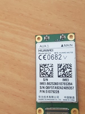 21MBit WWAN UMTS HSPA+ 3G Adapter HUAWEI MU733 51070CDP #2215.018