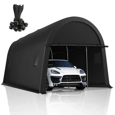 SANOPY 12x20 Heavy Duty Carport Portable Garage Waterproof Car Canopy with Vents