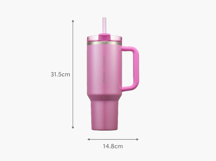 Starbucks x Stanley Korea 2025 SS Love Quencher Pink 1183ml 40oz 