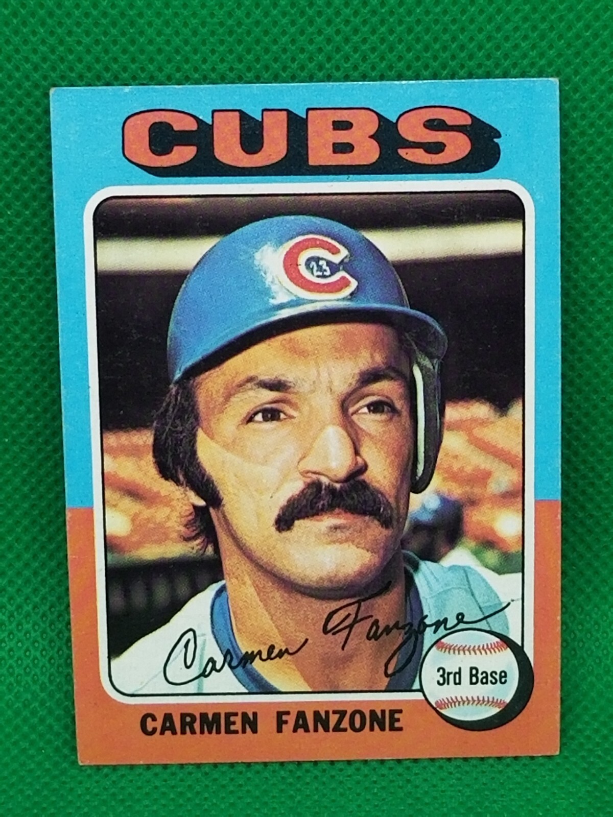 ⚾SHARP! 1975 TOPPS Mini Set Break #363 CARMEN FANZONE⚾ NM+ NR-MINT+