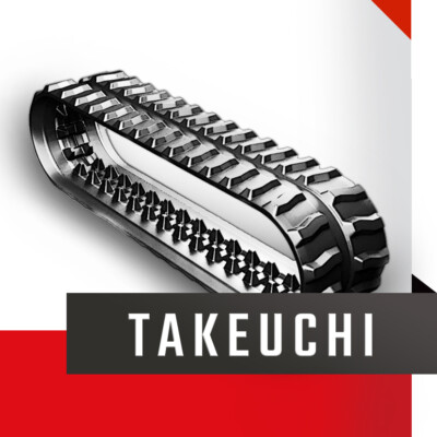 Gummiketten für TAKEUCHI Minibagger | Sonderpreis ab 2 Stück | Für alle Modelle