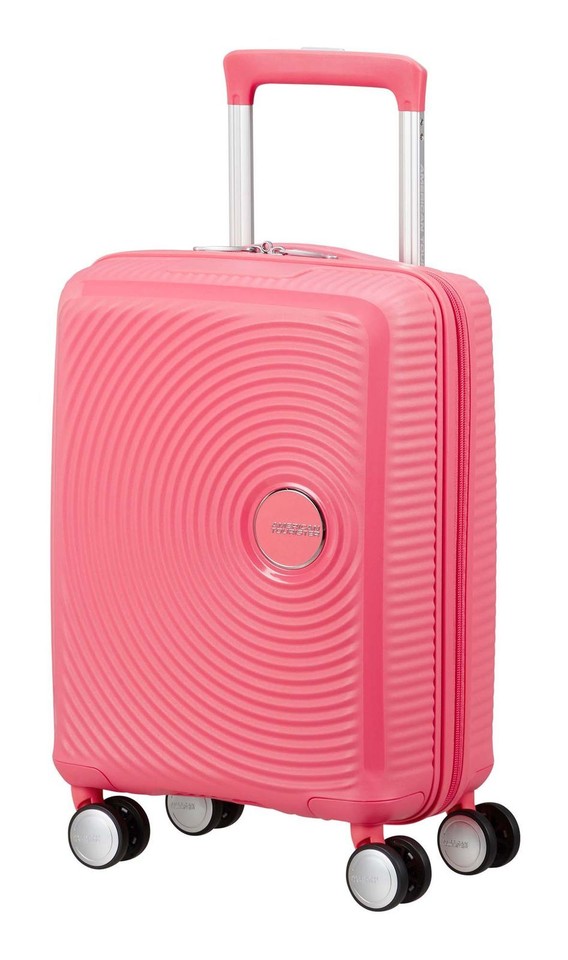 American Tourister Soundbox Mini Spinner 47 / 16 Sun Kissed Coral eBay