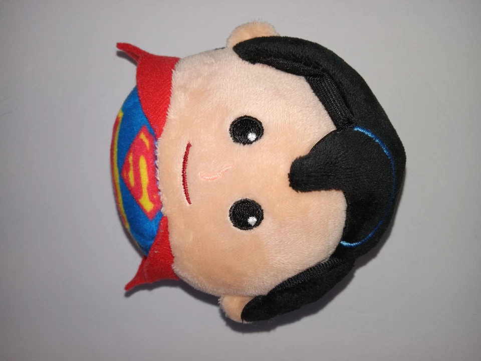 Hallmark绒毛球4英寸超人毛绒装饰品DC漫画填充玩具 — 第 4/4 张图片