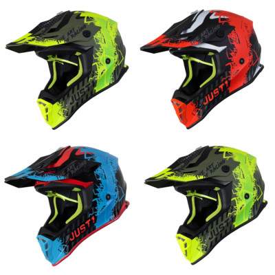 Just1 J38 Maske Motocross Helm Motorcross Off Road ATV ACU Off Road Deckel