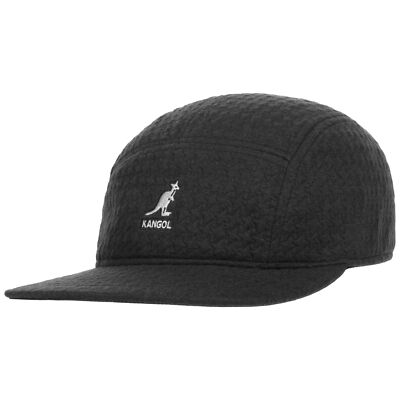 KANGOL Embossed 5 Panel Cap Basecap Baseballcap Flat Brim Caps