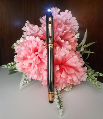 Ink Pens Led Pen Adler Ballpoint Pens In Lexi Lighted Tip Red