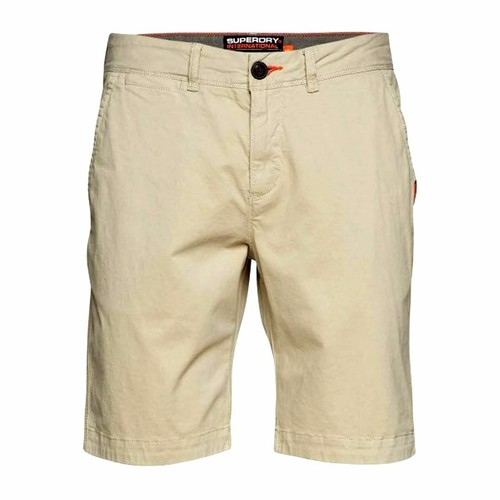Superdry Chino Shorts Sand Colour Mens 