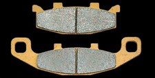 Kawasaki ZR250 front brake pads (1991-1995) FA129 type - semi metallic