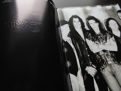 Aerosmith 1998 Japan Tour Book w Japan Ticket Nine Lives Tour
