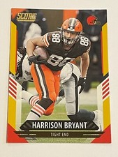 2021 Score Football Gold Parallel #282 - Harrison Bryant - Cleveland Browns