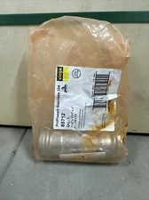 Viega 85712 ProPress 1-1/2" x 1-1/2" x 1" Reducing Tee w FKM Seal, 304 Stainless