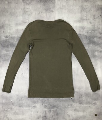 helmut lang Olive Green long sleeve S | eBay