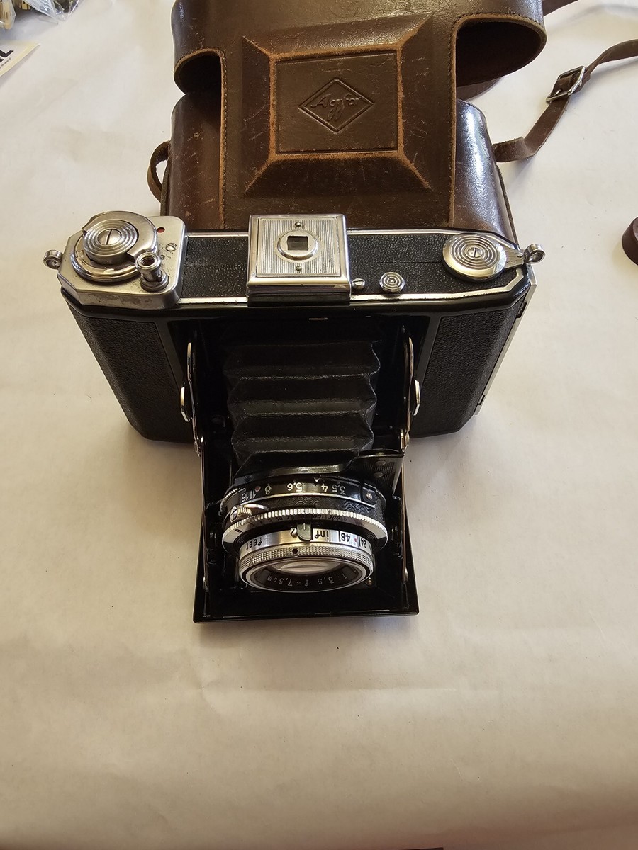 Zeiss Ikon 524/16 novar75mm f4.5 (完動品) ZEISS IKON NETTAR 517/16 NOVAR 75mm f4.5 - メルカリ