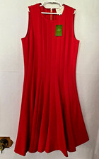 KATE SPADE Pleated Ponte Dress Size 4 NEW w/ Tags Orange - frytalered 601