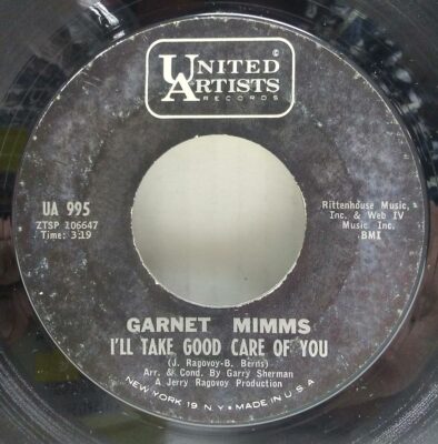 GARNET MIMMS I'LL TAKE GOOD CARE OF YOU 1966 UNITED ARTISTS