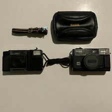 Lot Of 2 Camera Kodak VR 35: K6 9/10  K4 S-085 6/10 - Leather Bag  Strap