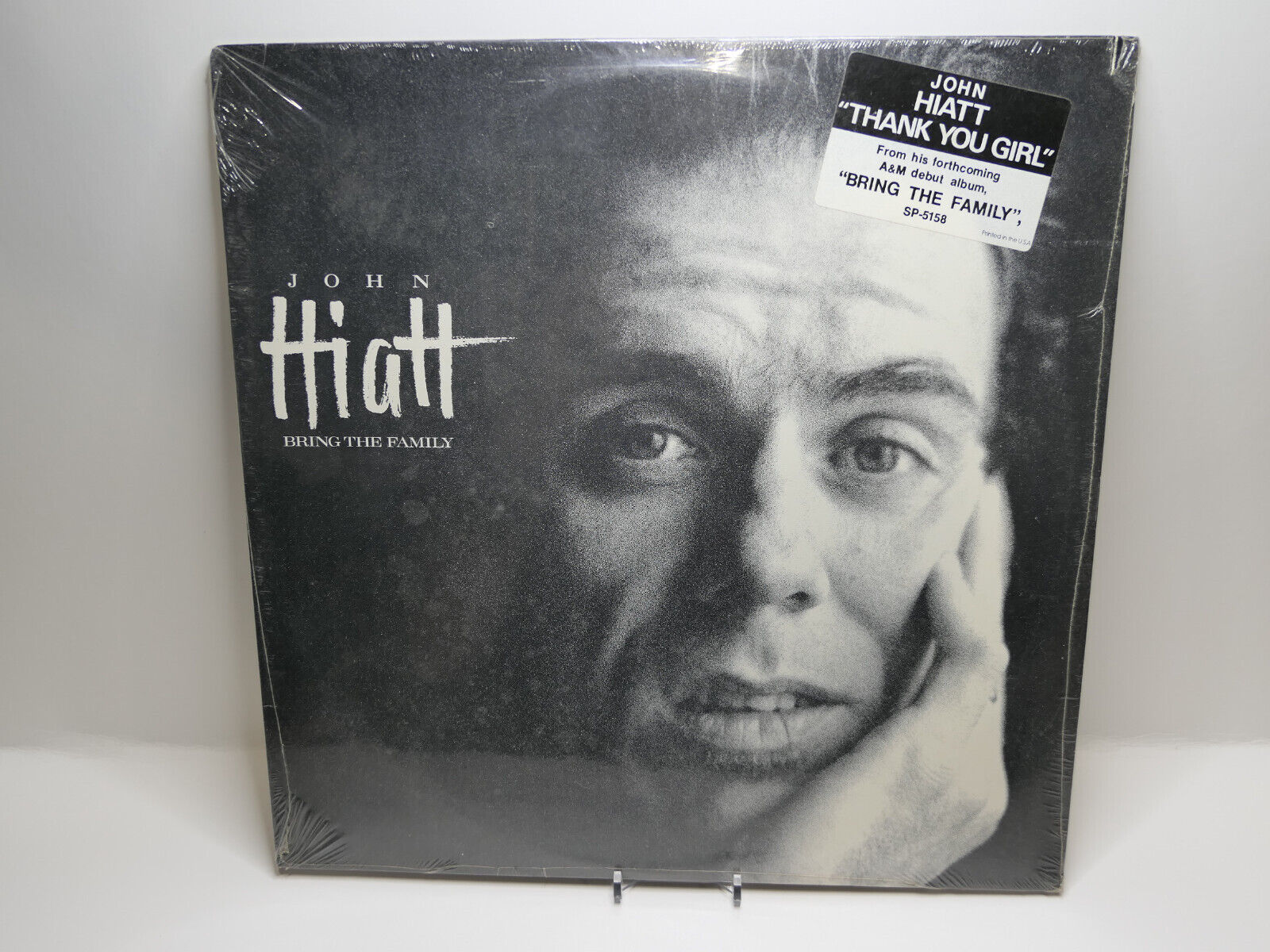 NEW/SEALED/ John Hiatt / Bring the Family / LP SP-5158 1987 A & M RECORDS