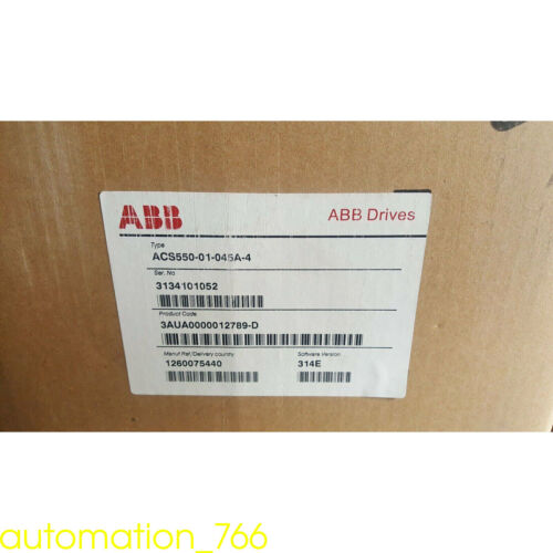 1pc new Abb Inverter ACS550-01-045A-4 18.5kw Via DHL or FedEx - Afbeelding 1 van 1