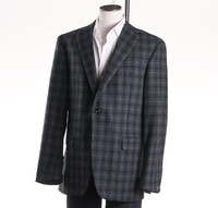 $3795 Oxxford F/w 2017 Green-gray Check Wool-cashmere Sport Coat 42 R on sale $3795 Oxxford F/w 2017 Green-gray Check Wool-cashmere Sport Coat 42 R on sale