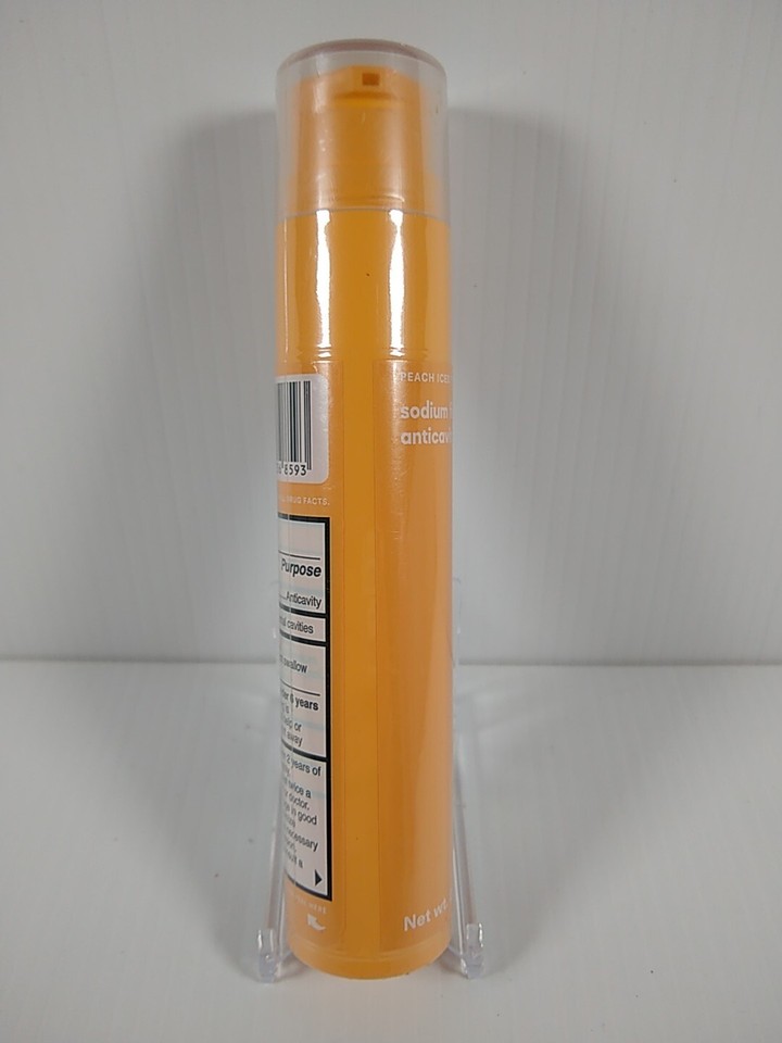 Hismile Peach Iced Tea Flavour Toothpaste New Sealed Exp 12/2024 FREE