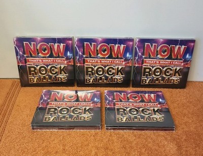 Verschiedene Künstler - Now That's What I Call Rock Balladen (VERSIEGELT 3 x CD 2016)