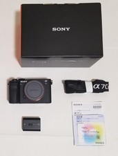 SONY Alpha 7C II Black ILCE-7CM2 Body a7c2 Full-frame Mirrorless -lens Camera