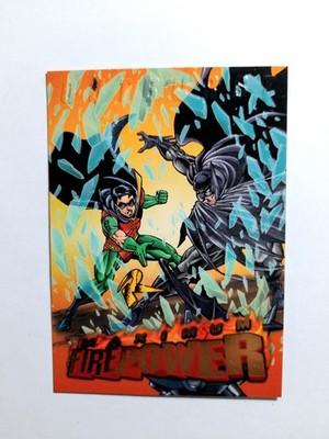 Maximum Firepower DC comics Chase Embossed Card 19 NM/M 1996.Fleer/Skybox