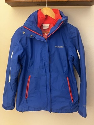 COLUMBIA Women s Size Small S Jacket Coat Bugaboo 3-in-1 Interchange Waterproof