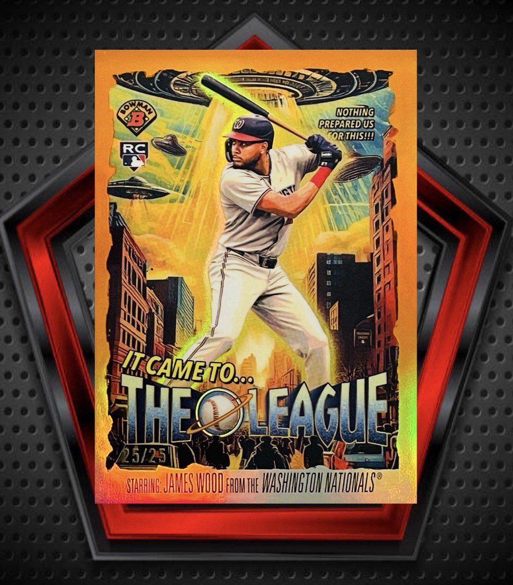 James Wood RC *25/25* 2025 Bowman Chrome It Came To the League
