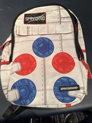 Sprayground Astro Life Dice Backpack Space Mission Patch Laptop Tablet Sleeve