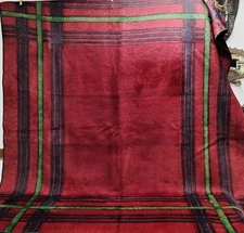 Antique Victorian Stroock Carriage Buggy Early Car Wool Lap Robe Blanket