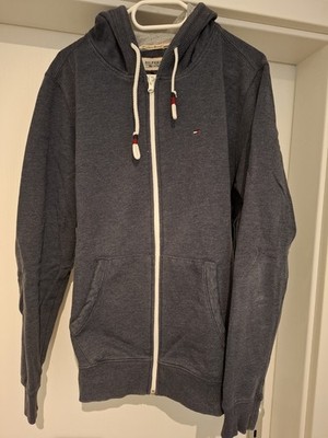 Hilfiger Denim Kapuzenjacke Gr. L dunkelblau