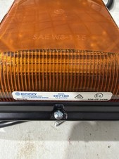 ECCO, AMBER WARNING BEACON, LED, SQUARE/LOW PROFILE,Model EB7180A,