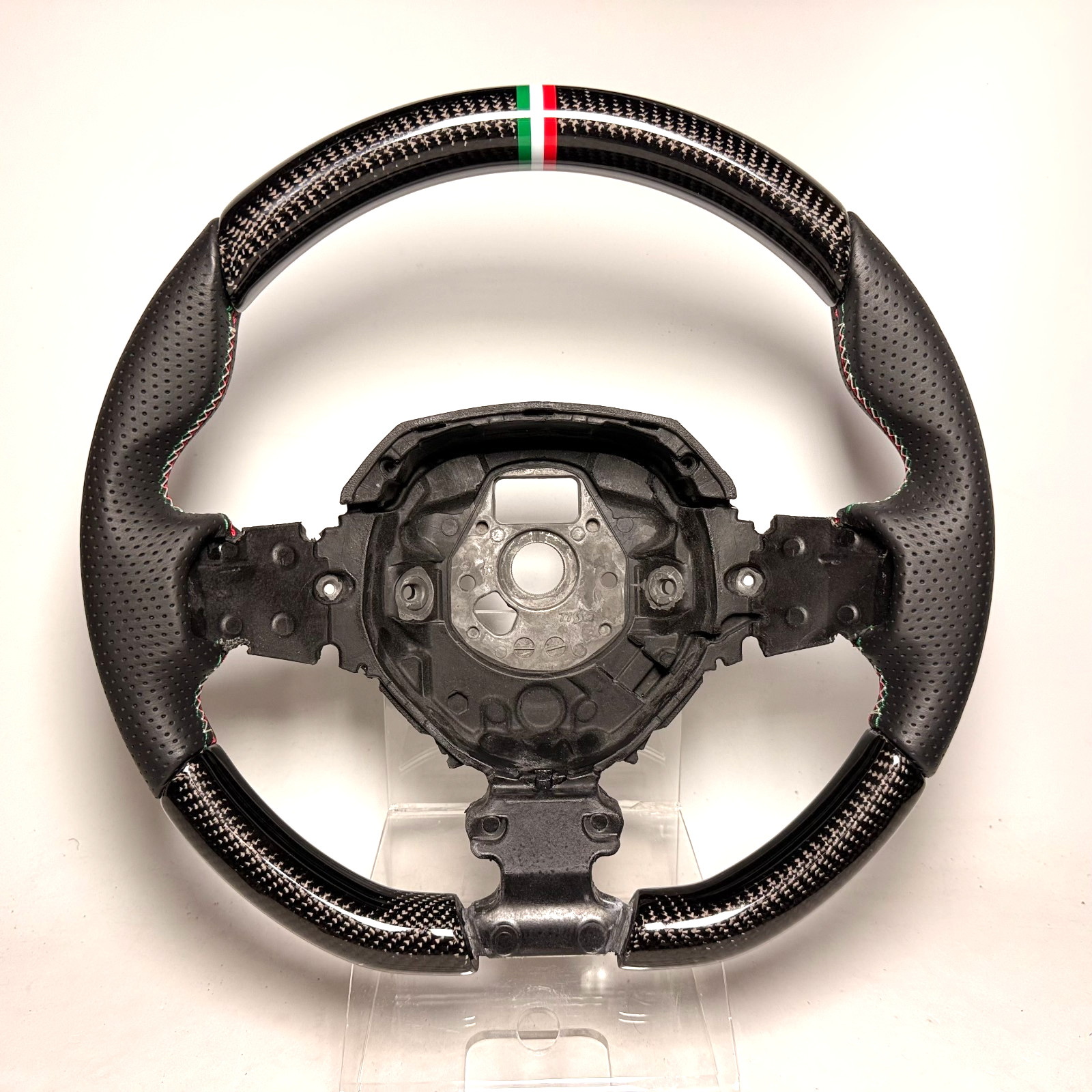 Real Carbon steering wheel Lamborghini Aventador SV LP700 Leather Italian ring