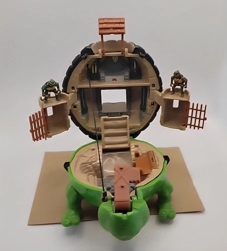 1994 TMNT Teenage Mutant Ninja Turtles Mini Mutant Raphael Feudal Castle Vintage