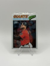 2026 Topps Heritage #225 Dominic Smith Chrome Refractors