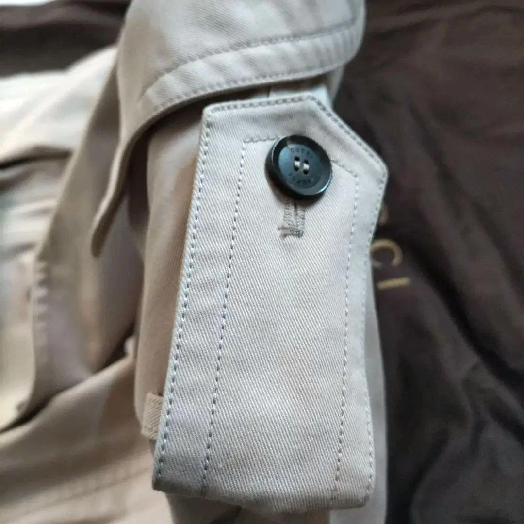 GUCCI Flora Bamboo Trench Lungo Cintura Fodera Cuore Beige Taglia M Ottimo JP