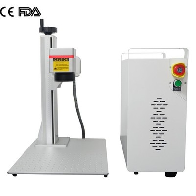 Professional 100W JPT MOPA M7 Laser Deep Color Metal Marking Engraver Cutter FDA