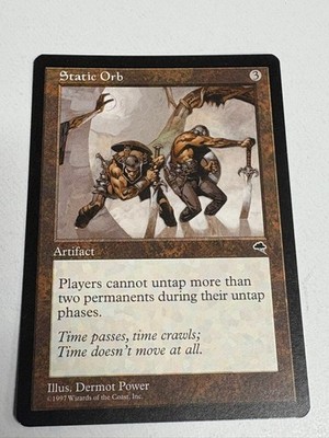 Static Orb  - Tempest #310 MTG LP/NM Magic: the Gathering