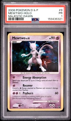Mewtwo graded PSA 1 for sale on eBay